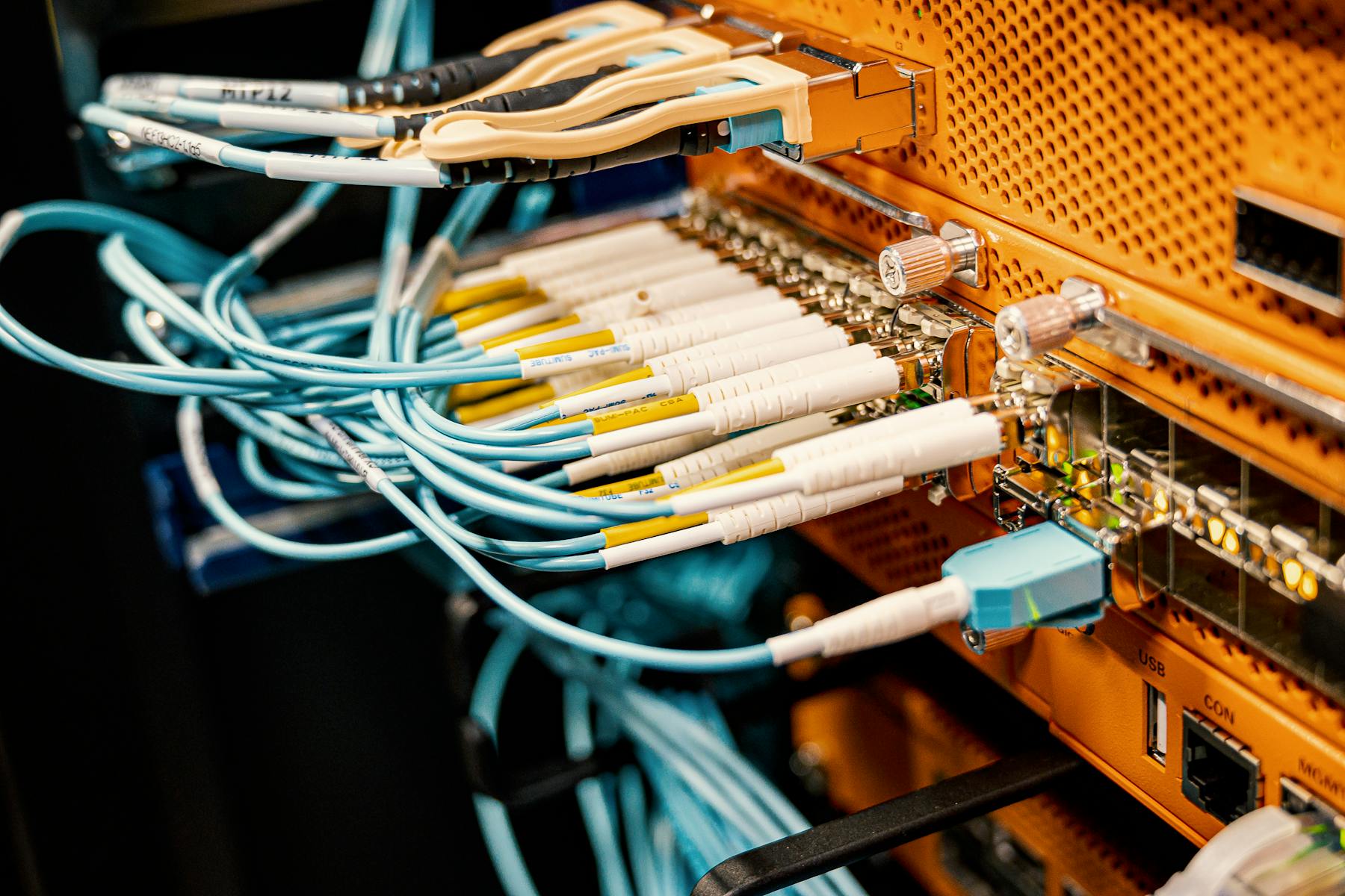 Structured cabling and patch panel work